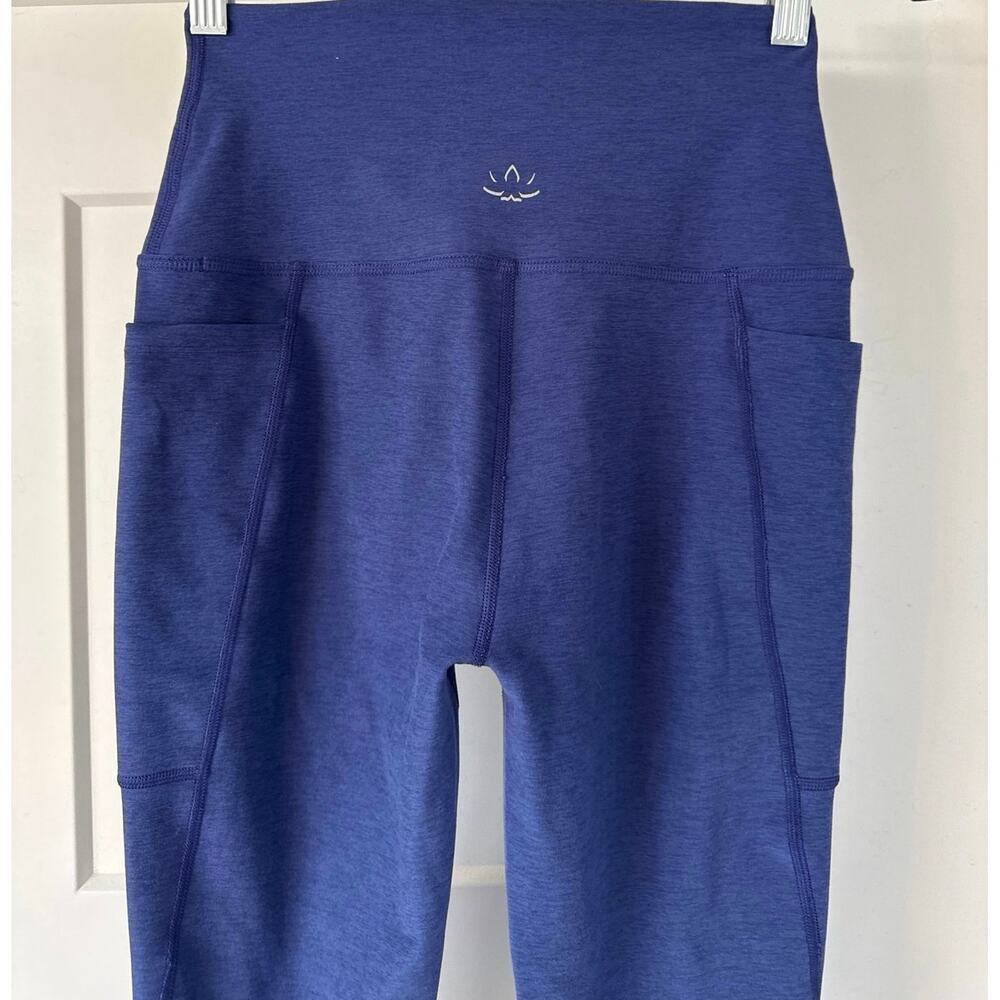Beyond Yoga Spacedye Out Of Pocket High Waist Midi Leggings Blue Size S *EUC - Picture 5 of 6